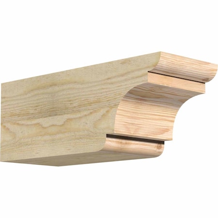 Ekena Millwork New Brighton Rough Sawn Rafter Tail, Douglas Fir, 6"W x 6"H x 16"L RFT06X06X16NEB00RDF